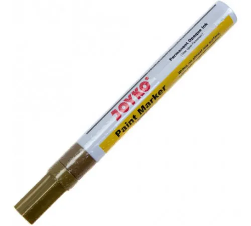 Маркер на лаковой основе Paint Joyko РТМ-43 золото Маркер на лаковой основе Paint Joyko РТМ-43 золото
