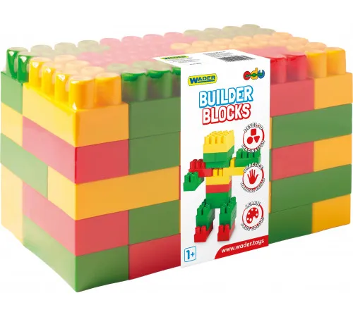 Конструктор Wader Builder Blocks 41586 45 элементов Конструктор Wader Builder Blocks 41586 45 элементов