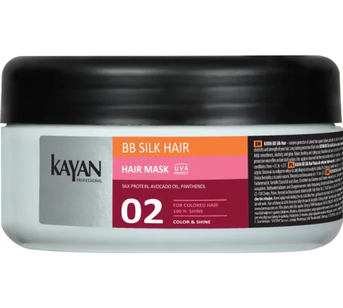 Маска Kayan Professional BB Silk Hair для окрашенных волос 300 мл Маска Kayan Professional BB Silk Hair для окрашенных волос 300 мл