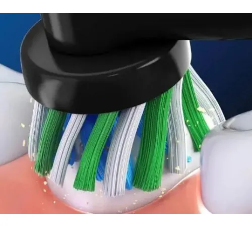 Сменная насадка для зубной щетки Braun Oral-B Cross Action Black 1 шт