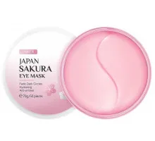Гидрогелевые патчи-маска под глаза Laikou Japan Sakura 50 шт