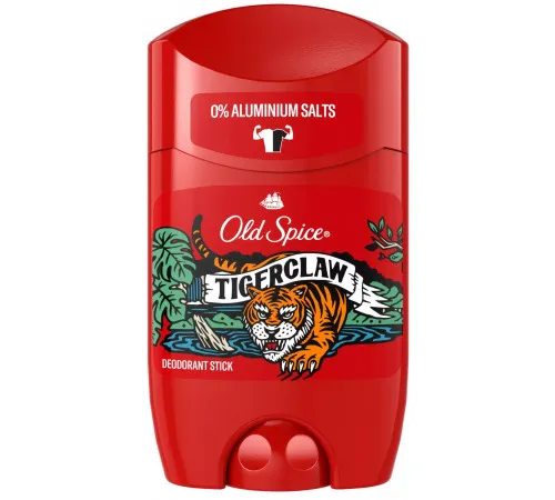 Дезодорант-стік для чоловіків Old Spice Tigerclaw 50 г Дезодорант-стік для чоловіків Old Spice Tigerclaw 50 г